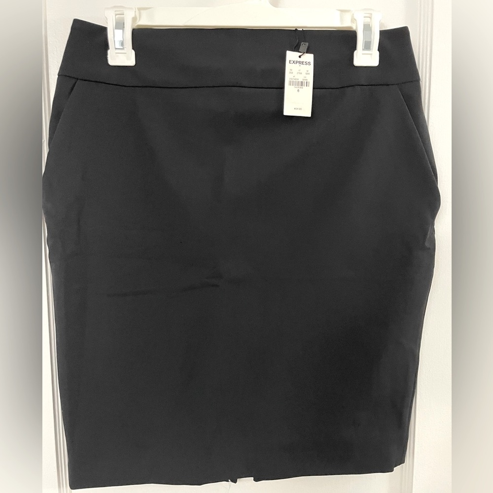 Express black skirt